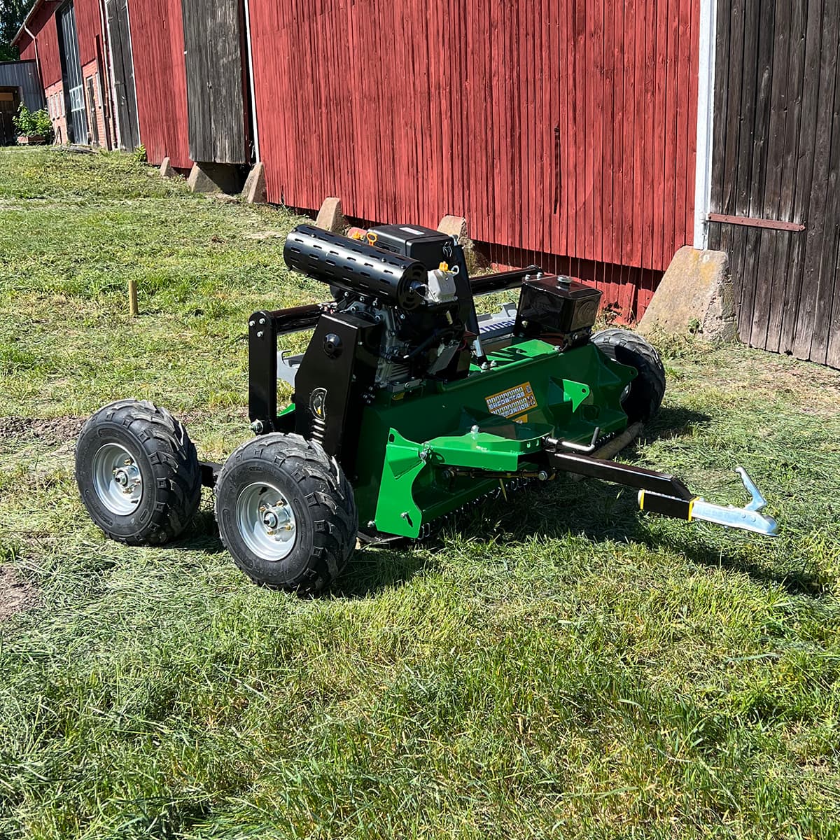 Mulcher für Quad Der stärkste Mulcher in Skandinavien Ganz einfach